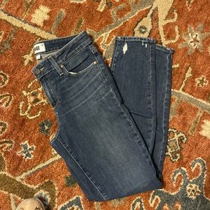 Paige jeans vertigo ankle size 28